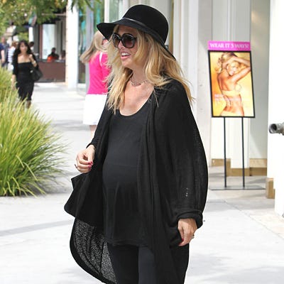 Pregnant Rachel Zoe