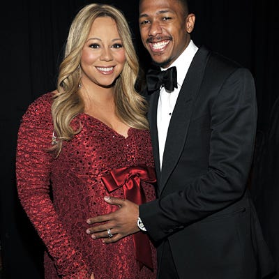 Pregnant Mariah Carey
