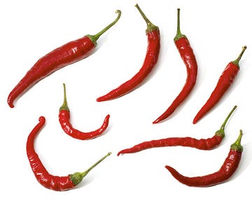 hot peppers