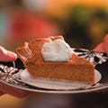 <p>This lighter pumpkin pie has the rich, subtle spices of the classic and a delicate, faintly sweet crust.</p><br />
<p><b>Recipe: </b><a href="/recipefinder/holiday-pumpkin-pie-recipe-ew1110" target="_blank"><b>Holiday Pumpkin Pie</b></a></p>