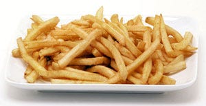 Plate of French Fries