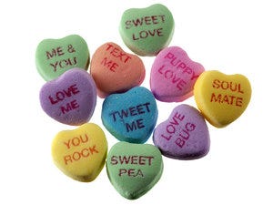 Sweetheart Conversation Candy