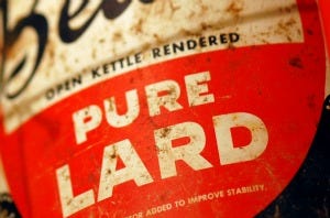 old can of lard