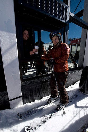 Starbucks Ski-Thru