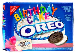 Birthday Cake Oreos