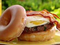 Paula Deen Lady's Brunch Burger