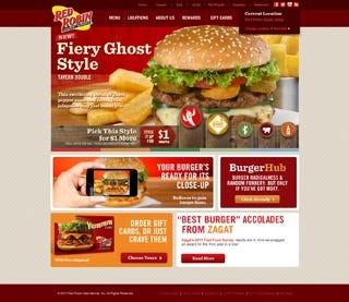 Red Robin Fiery Ghost Burger