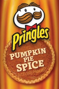 Pringles Pumpkin Pie Spice