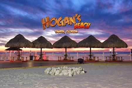 Hulk Hogan Opens Taurant In Tampa Bay Wrestling Champ Hogan S Beach Tampa Bay
