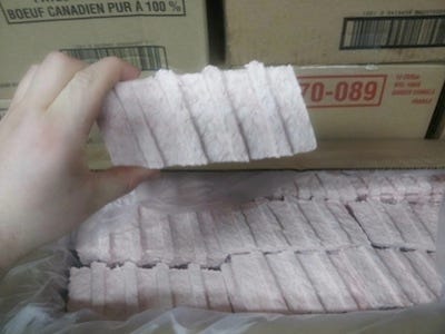 Frozen McRib
