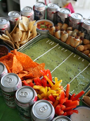 Super Bowl Snack Stadium Complete