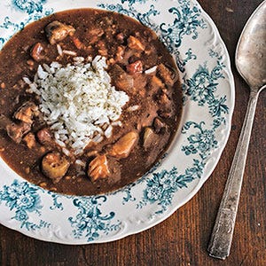 Mississippi Catfish Gumbo