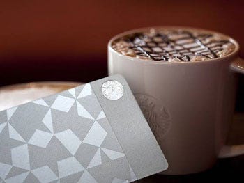 Starbucks Steel Gift Card