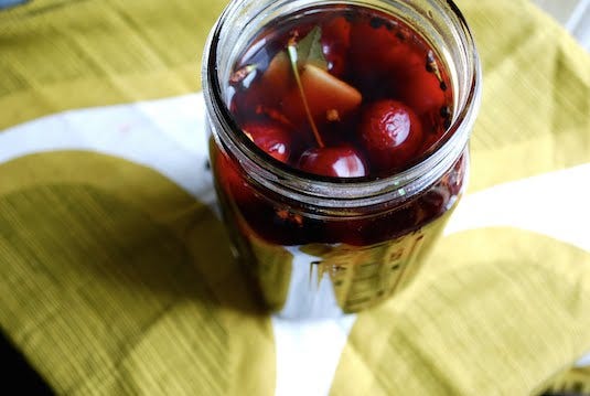 Fluid, Food, Ingredient, Mason jar, Preserved food, Pickling, Fruit preserve, Tableware, Condiment, Produce, 