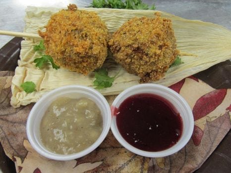 Deep-Fried Thanksgiving Dinner