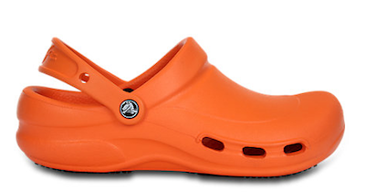 Mario Batali Orange Crocs