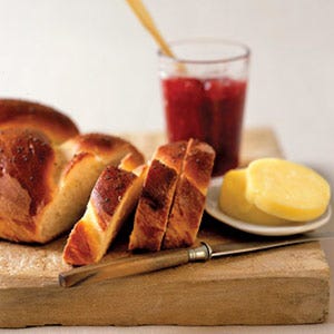 <p>Harbored in a glossy golden yolk is a complex depth of flavor, ideal for finishing. Eggs give challah bread its characteristic golden color inside and out. </p><br />
<p><b>Recipe: </b><a href="/recipefinder/challah-bread" target="_blank"><b>Challah Bread</b></a></p>