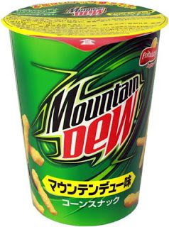 Mountain Dew Cheetos Soda Flavored Chips