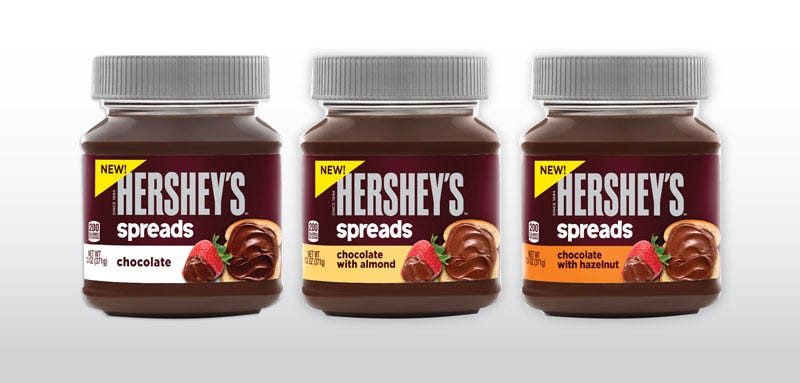 hersheys chocolate spreads