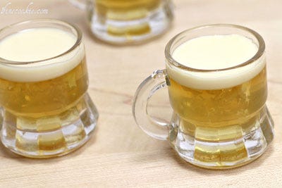 regular beer jello shots