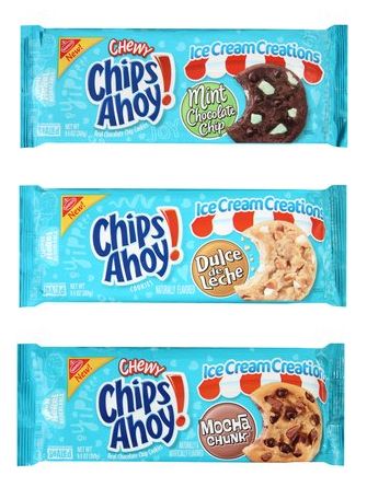 ahoy chips ice cream cookies