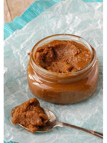 Food, Ingredient, Cuisine, Dish, Recipe, Kitchen utensil, Condiment, Cutlery, Spoon, Paste, 