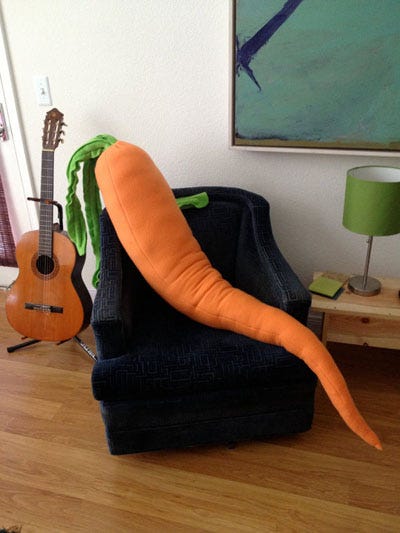 Oversized Produce Pillows Fruit And Vegetable Body Oversized Produce Pillows Fruit And