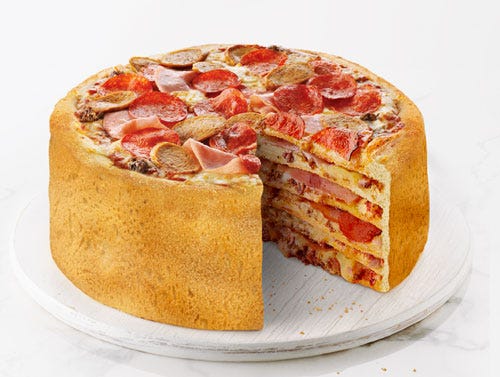 pizza cake