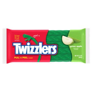 Green Apple Pull 'n' Peel Twizzlers