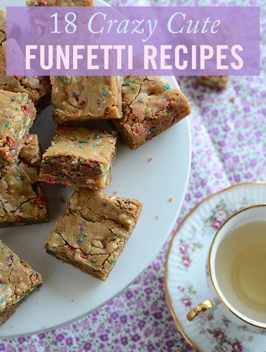 Funfetti Recipes