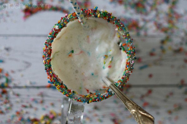 boozy sugar cookie milkshake