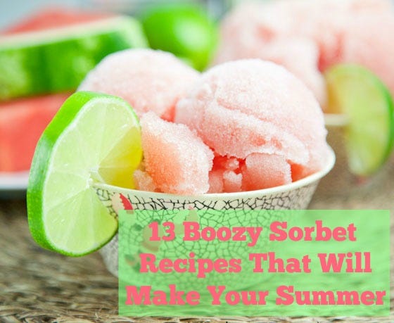watermelon margarita sorbet