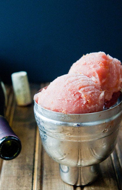 sangria sorbet