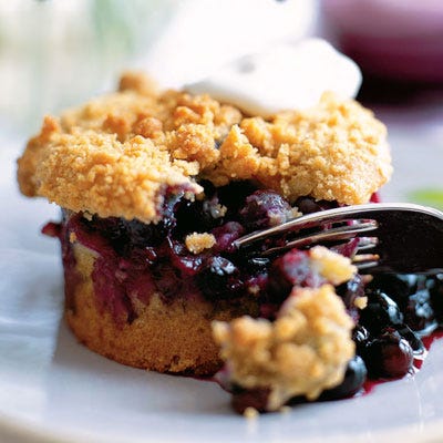<p>This homespun dish is a variation on the traditional American classic.</p>
<p><strong>Recipe:</strong> <a href="../../../recipefinder/blueberry-buckle-dessert-recipes" target="_blank"><strong>Blueberry Buckle</strong></a></p>