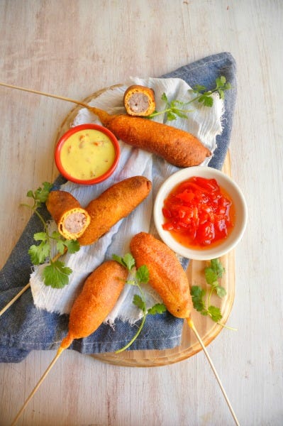 Spicy Corn Dogs