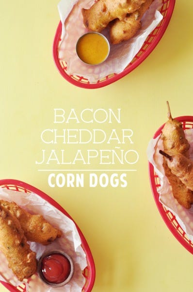 Bacon Cheddar Jalapeno Corn Dogs