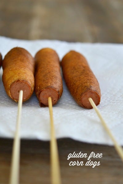 Gluten Free Corn Dogs