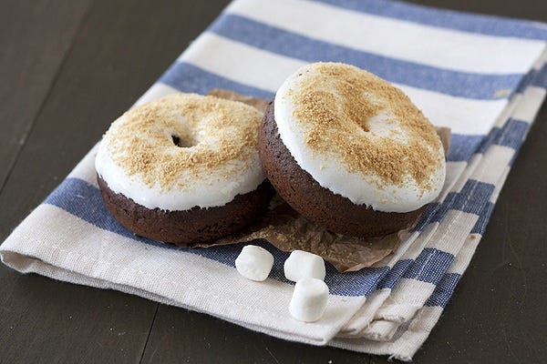 Baked S'mores Donuts