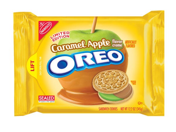 caramel apple oreos