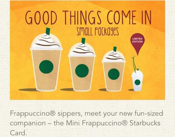 starbucks mini