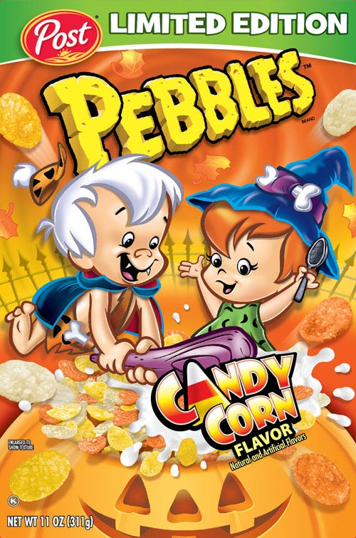 candy corn fruity pebbles