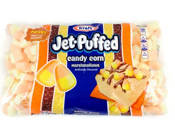 candy corn marshmallows