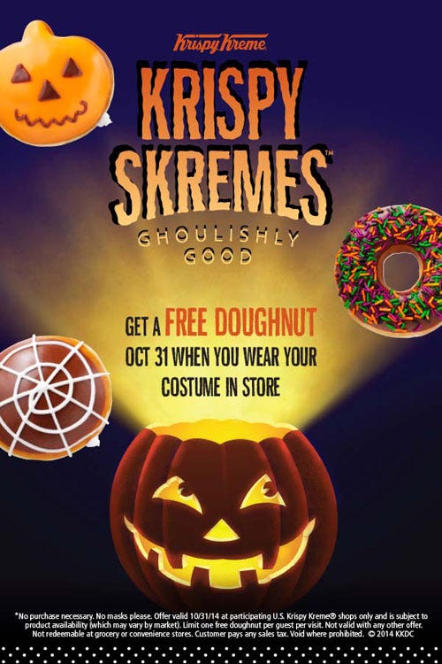 Krispy Kreme Halloween Doughnuts