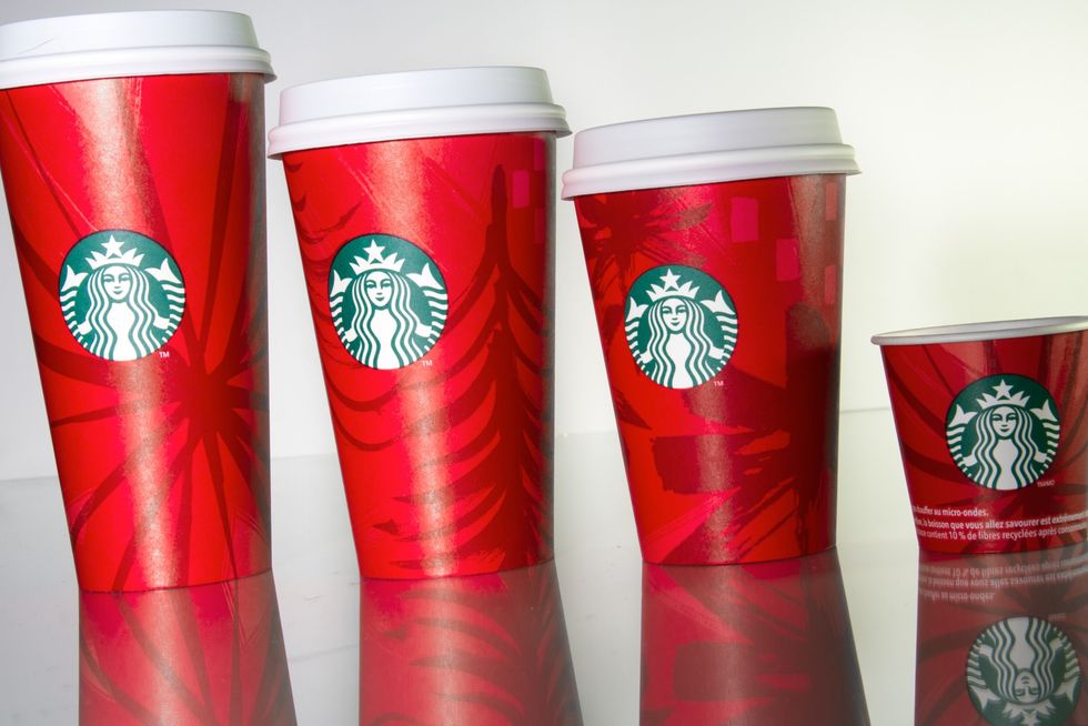 Let's get basic for a sec: Starbucks holiday cups are out and they