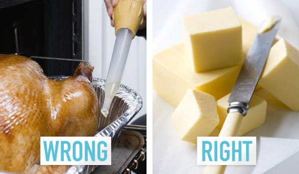 no basting