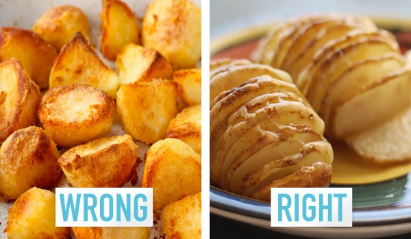 accordion potatoes