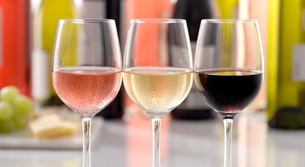 wine glasses