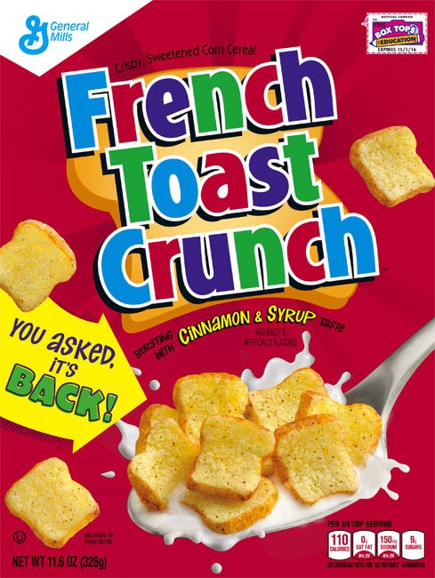 french toast crunch cereal