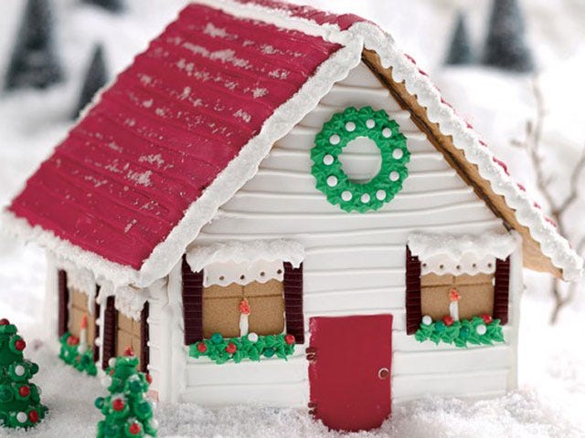 Winter, Green, Window, House, Christmas decoration, Home, Holiday, Christmas, Gingerbread house, Cottage, 