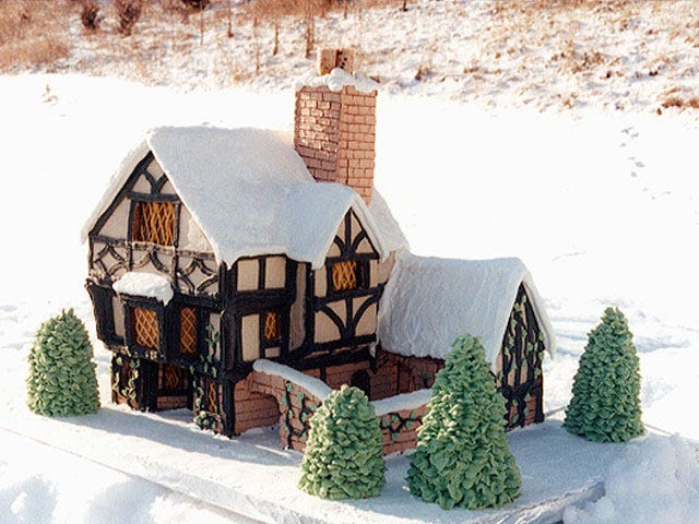 House, Home, Evergreen, Snow, Cottage, Conifer, Pine family, Village, Fir, Pine, 